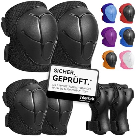 Volwassen Helm En Pads Set, 7 stks Volwassen Rolschaatsen Bescherming Gear Set Kniebeschermers Elleboogbeschermers Handschoenen Helm(rood