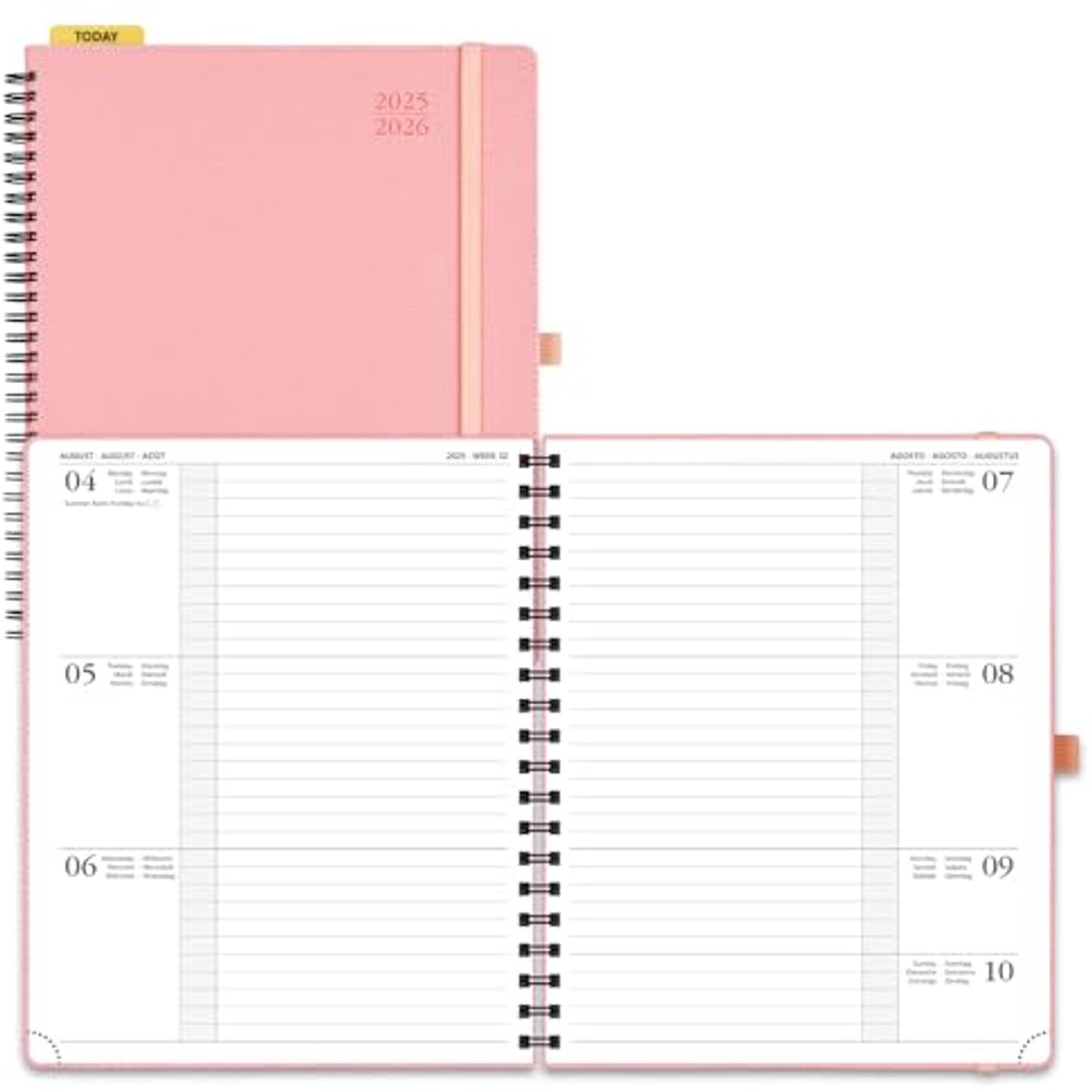 Weekplanner 2025-2026 met Daggelijkse en Maandelijkse Indeling