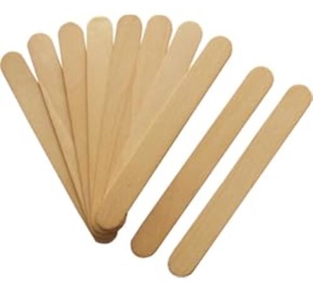 400 stuks houten ijsstokken, ijsstokjes om te knutselen, kleurrijke houten stokjes om te knutselen, 7 kleuren, houten spatels, houten stokjes voor doe-het-zelf handwerk, geschenken, decoratie (B