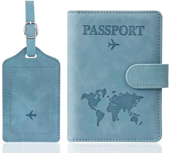Exacompta - 5105159E - Eden paspoorthoes - 9,5 x 13,5 cm - poederroze