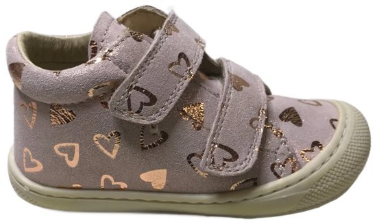 Naturino veter bumper lederen sneakers Gabby lila