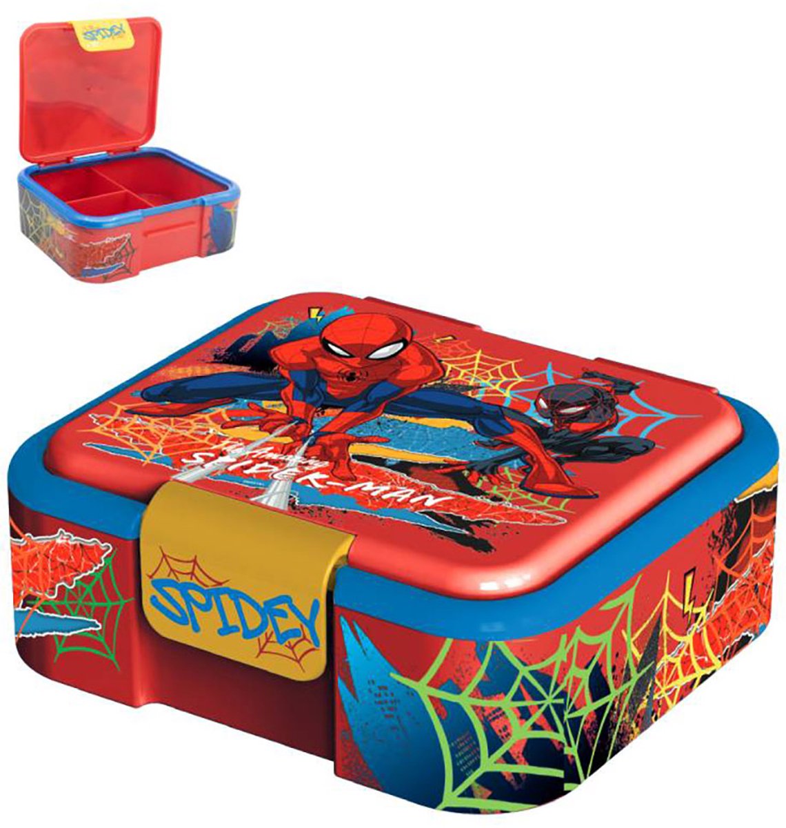 Stor Spiderman Sandwichmaker Voor Bewegende Doelen Rood