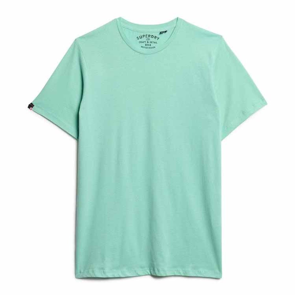 Superdry Klassiek Essential T-shirt Heren T-shirts Groen