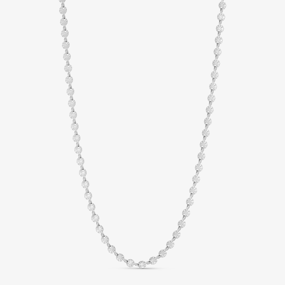 Wolff Jewelry - Sunny Chain Ketting - Zilverkleurig - Roestvrij staal - Waterproof - Dames - Cadeau - dochter - vrouw – vriendin – moeder - verjaardag