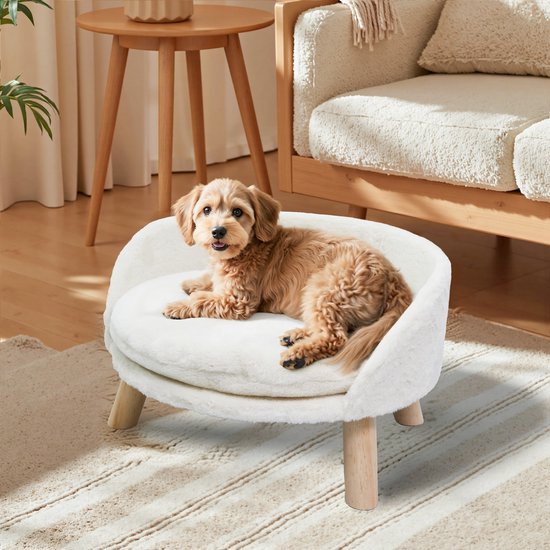PawHut hondenbank hondenzetel hondensofa hondenbed hondenmat kat kussen