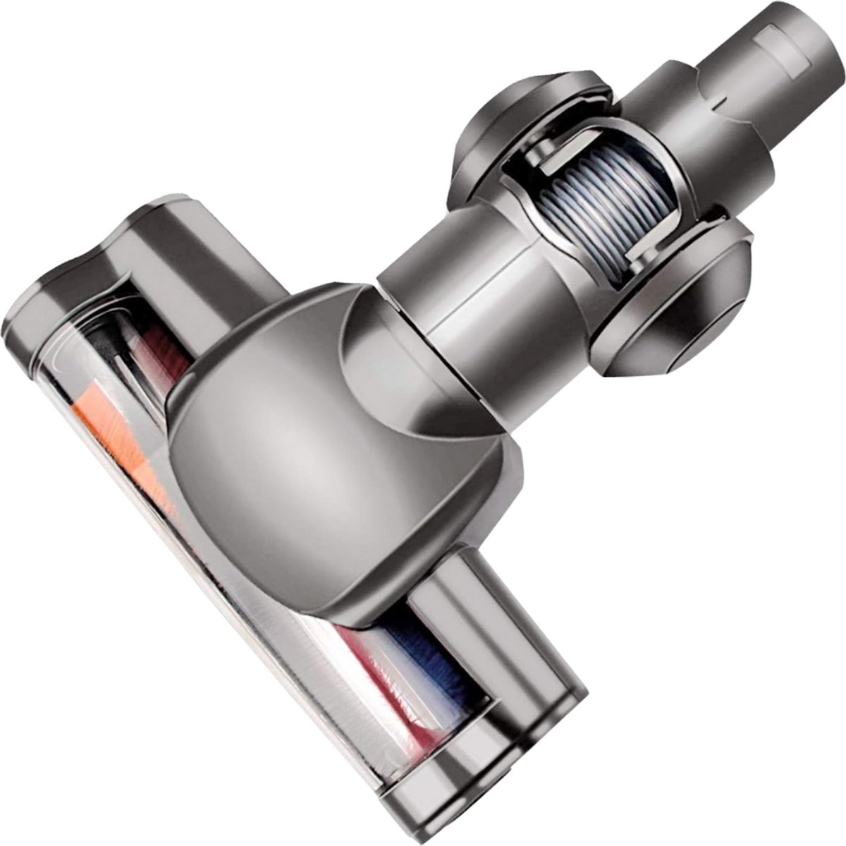 ZENC® Zuigmond Geschikt voor Dyson V6, DC45, DC58, DC59, DC62 & DC61 - Mondstuk - Opzetstuk - Stofzuigeraccessoires - Grijs