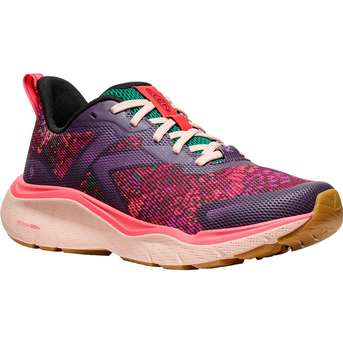 Keen Leiki Speed Schoenen 1/2 Vrouw Plum Perfect / Floral