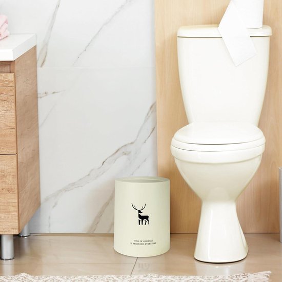 ELPHECO Badezimmer-Mülleimer mit Deckel, kleiner Sensor, 9 Liter, schmaler intelligenter Mülleimer, wasserdichter automatischer Abfalleimer, schmaler Kunststoff-Mülleimer für Schlafzimmer, Wohnzimmer ELPHECO Badezimmer-Mülleimer mit Deckel, kleiner Sensor, 9 Liter, schmaler intelligenter Mülleimer, wasserdichter automatischer Abfalleimer, schmaler Kunststoff-Mülleimer für Schlafzimmer, Wohnzimmer