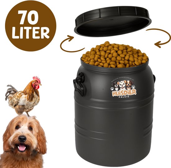5 kg hondenvoer opslag, luchtdichte voerton voor honden 5 kg hondenvoer opslag, luchtdichte voerton voor honden