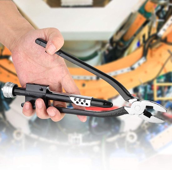 Pince à Torsion 9 Pouces – Outil Fil De Sécurité Acier Carbone Pour Mécanique & Aéronautique