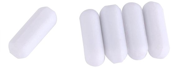 5 PTFE-Magnetrührstäbe Typ C – 7x30 Mm – Hitzebeständig Bis 250°C – Ideal Für Labor & Chemie – Korrosionsfest & Langlebig