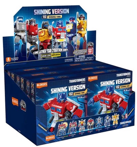 Transformers - Shining Version 02 - 1985 [Counter Display Box] | bol