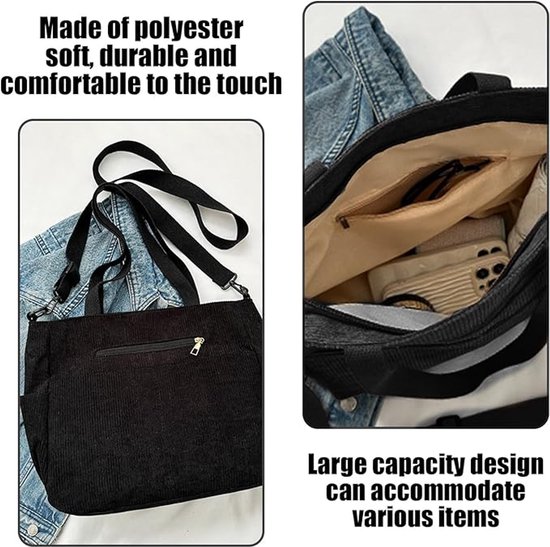Corduroy Dames Heuptassen met Ritssluiting Dames Schouder Crossbody Tas Mode Casual Reizen Heuptas Vrouwelijke Verstelbare Tas – koop de beste producten in de online winkel