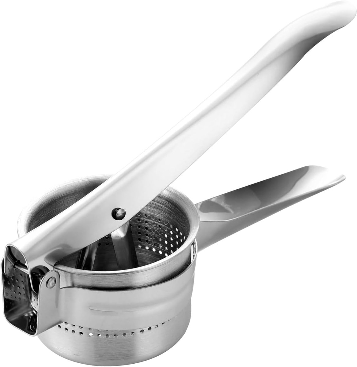 Aardappelpers - Pureeknijper - Pureestamper - RVS - Ergonomisch design - Duurzaam