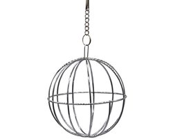 EXCITAT Metalen voerballen - Hooiballen - Knaagdiervoerballen - Metalen hooiballen - Voerspeelgoed - Geschikt voor cavia's, hamsters, konijnen, knaagdieren