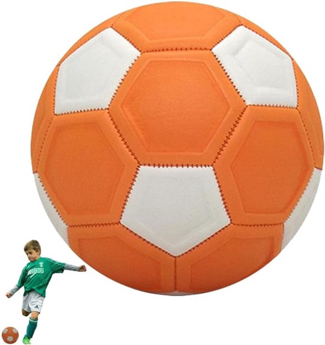 Daity Buitenspel Curve Ball 22cm - Leuk - Curve Ball - Perfect cadeau voor kinderen Draaiende magische voetbal