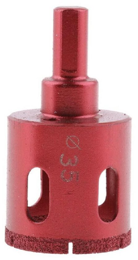 Diamant Gatenzaag 50-70 Mm – Gesoldeerde Boor Voor Marmer, Tegels, Porselein En Keramiek