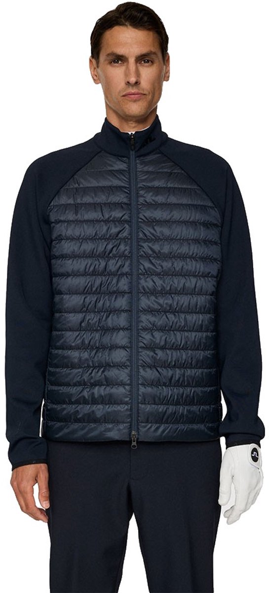 J.lindeberg Hayden Quilt Hybrid Jas Blauw L Man