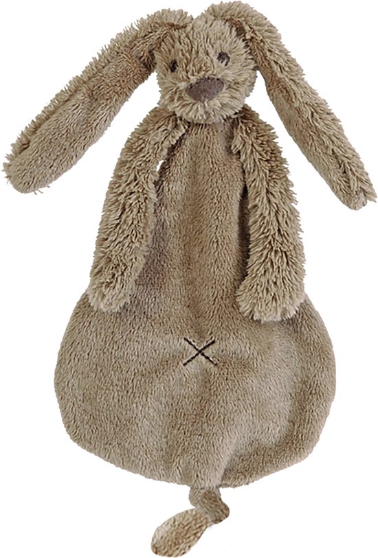 Tissu pour câlins Richie Lapin Happy Horse - Marron