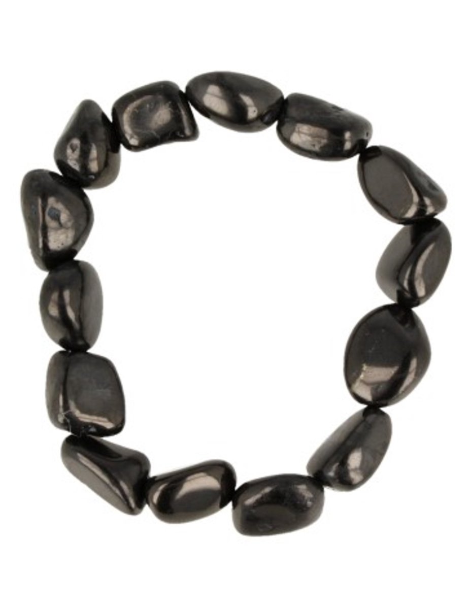 Shungit armband nugget