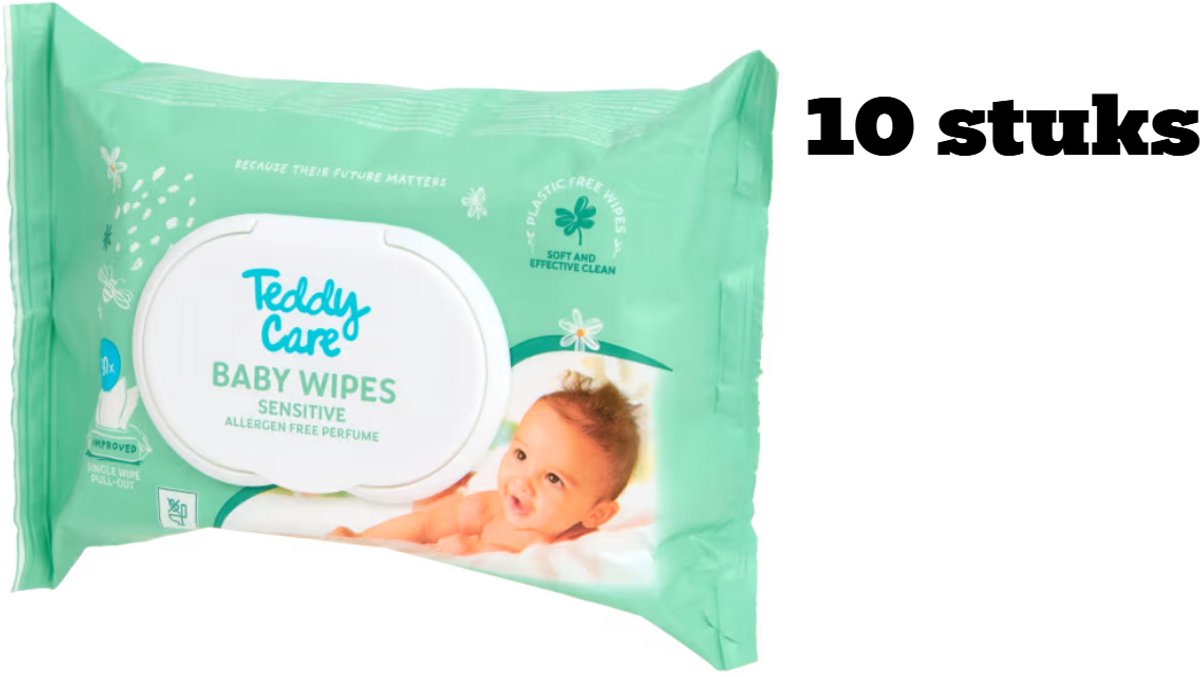 Teddy Care billendoekjes | 900 stuks