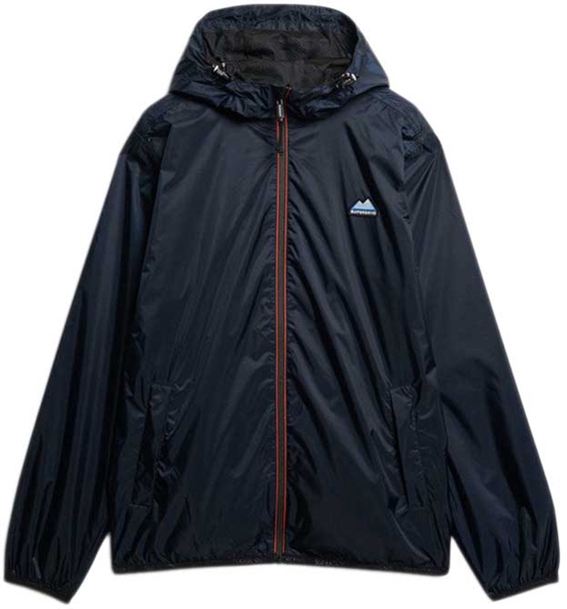 Superdry Essential Tri Windbreaker Jas Heren Marineblauw