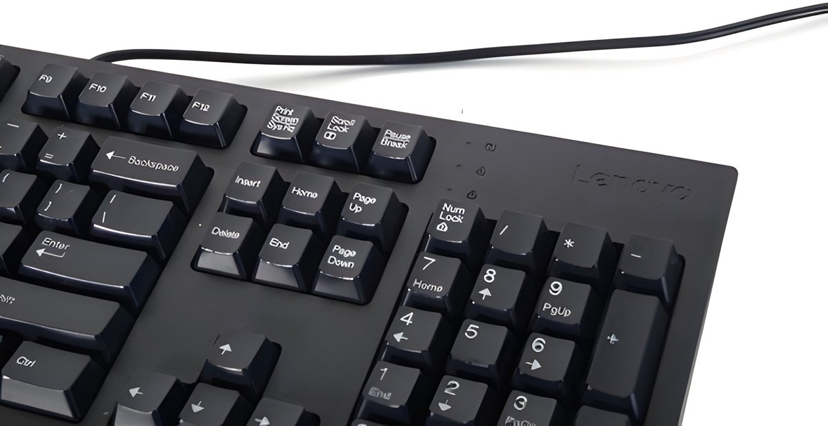 Bedraad USB-toetsenbord, 82 Toetsen Bedraad