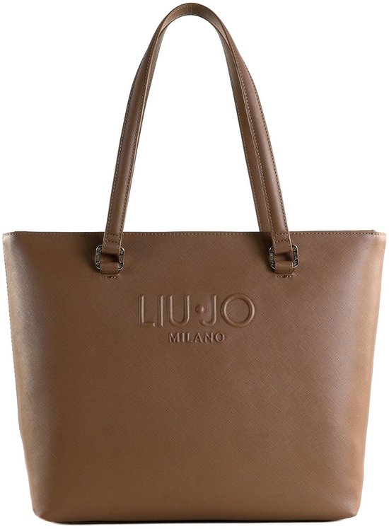 LIU JO sac shopper sac à épaule Halona ESC Tote Bag Suede brun