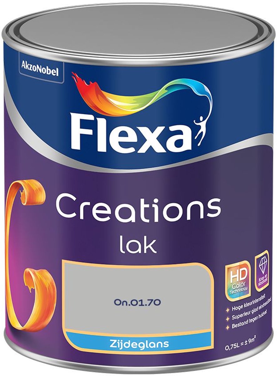 Flexa - Creations Lak Zijdeglans - ON.01.70 - Mengverf - 0.75 L