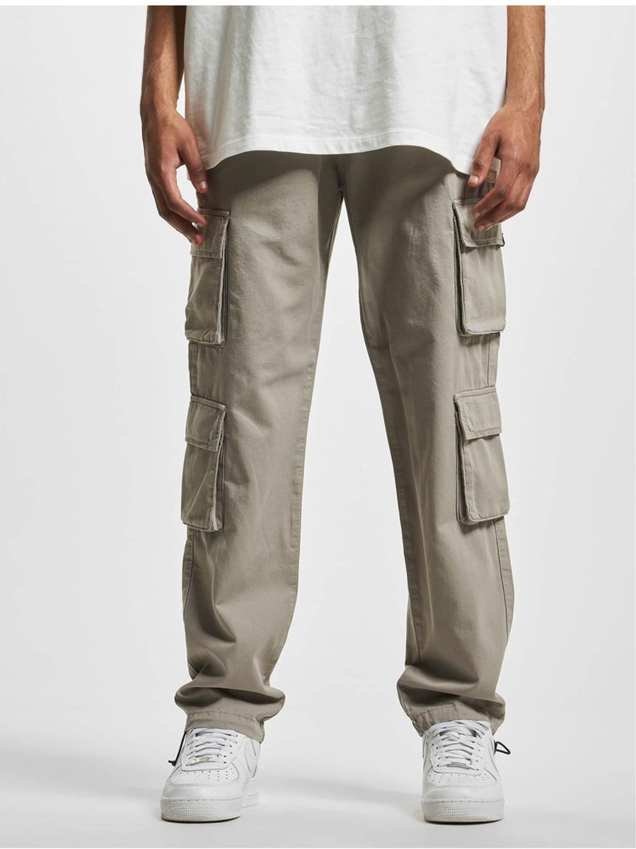 DEF - Cargopants 049 Cargobroek - Taille, 36 inch - Grijs