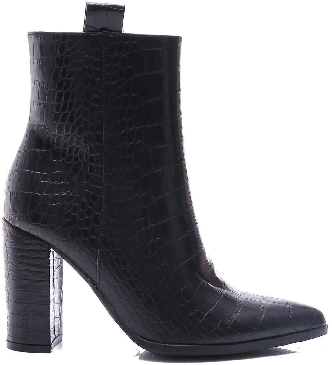 Smile Favorites® Dames Enkellaarsjes - Zwart - Imitatieleer - Maat 41