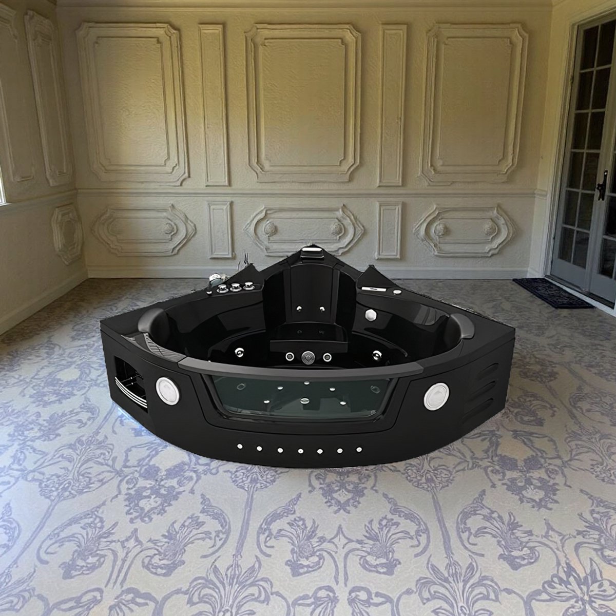 Luxury Whirlpool Spa Milano 140x140 cm - 2-Person Indoor - Luxury - €3.650,00