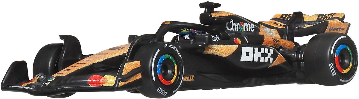 Hot Wheels Premium Metalen Formule 1 Verzamelbaar Speelgoed Raceauto - Oscar Piastri McLaren — afbeelding 5