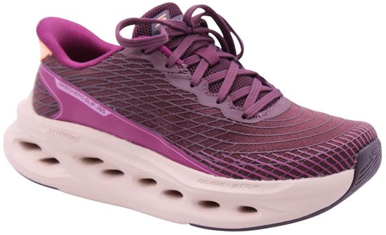 Baskets Sketcher Femme Taille 39 Rouge - Occasion - Style Sportif