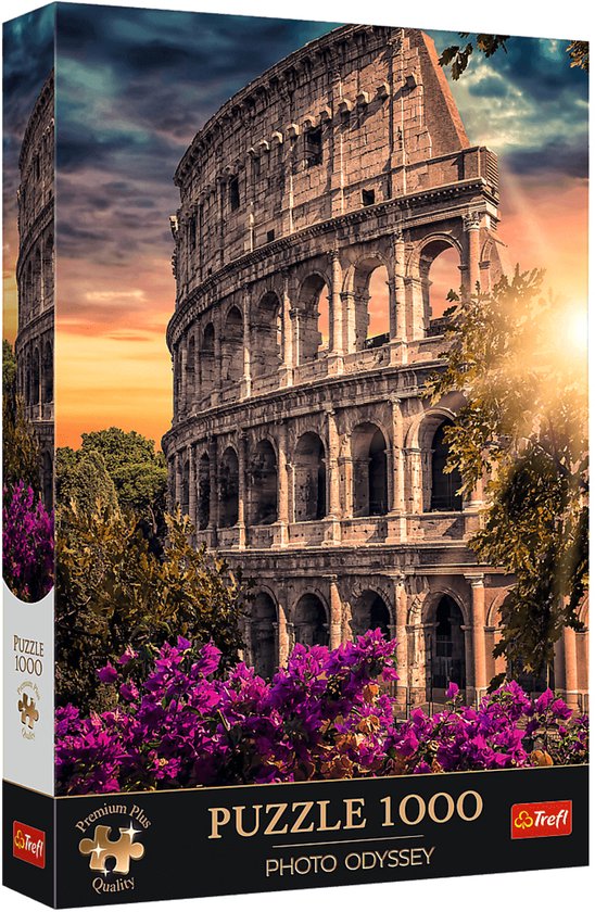 Trefl legpuzzel 1000 stukjes - Colosseum Rome Premium Plus puzzel. | bol