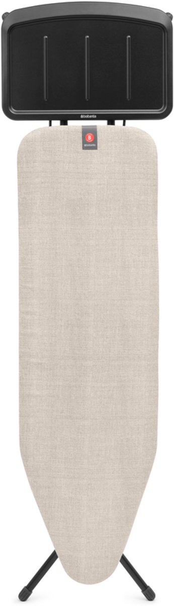 Brabantia Strijkplank B - met stoomunithouder - 124x38 cm - Denim Grey