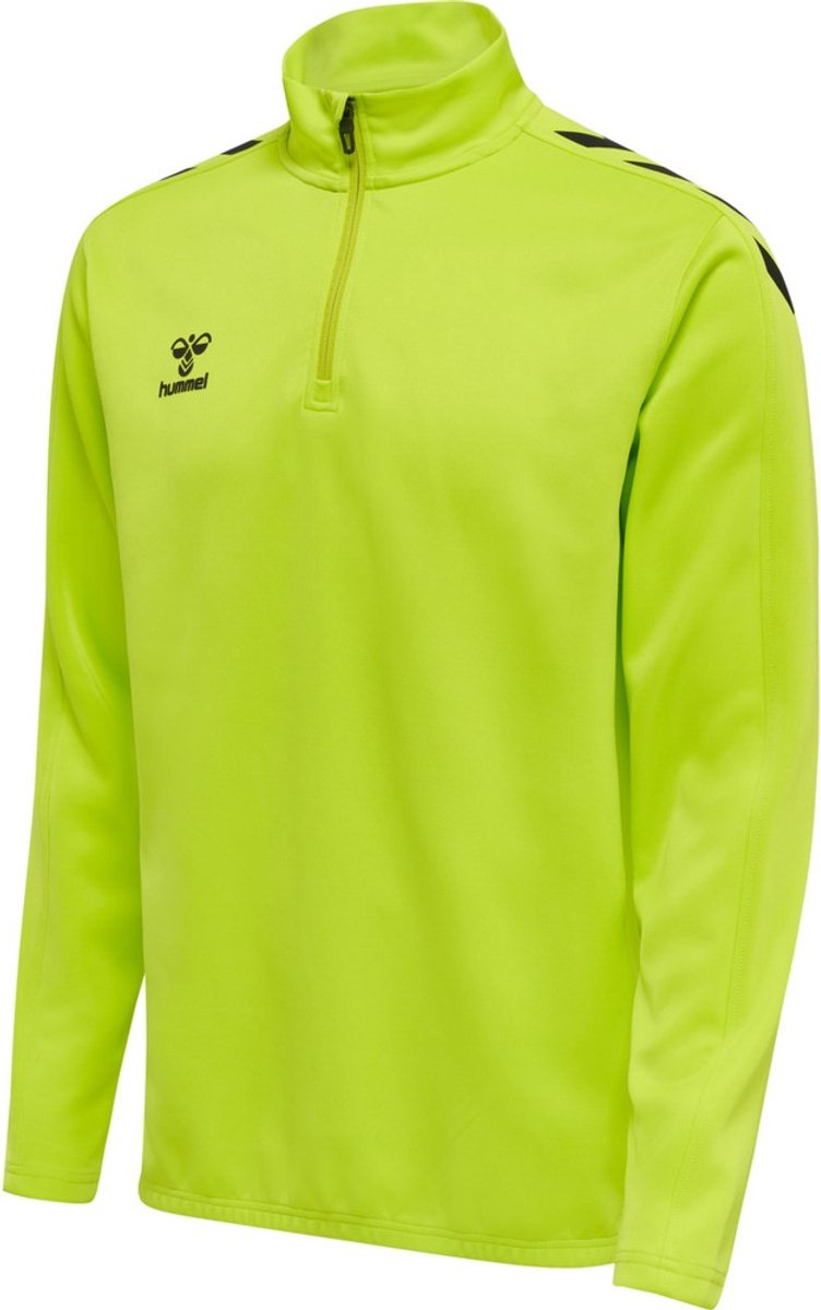 Hummel Half-Zip Sweatshirt Hmlcore Xk Half Zip Poly Sweat Lime Popsicle-XL