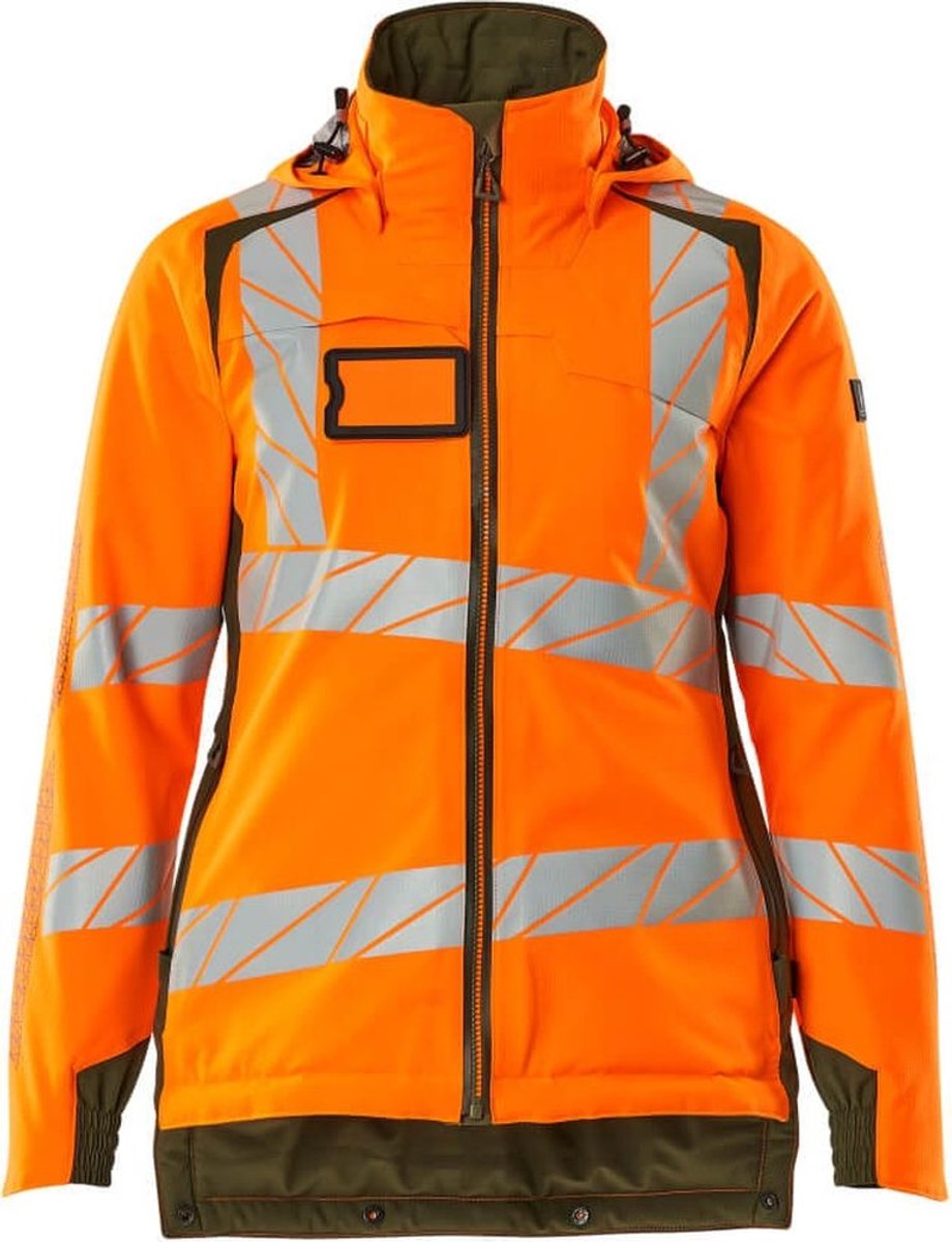 Mascot Accelerate Safe Winterjas 19045-449 hi-vis /mosgroen Oranje