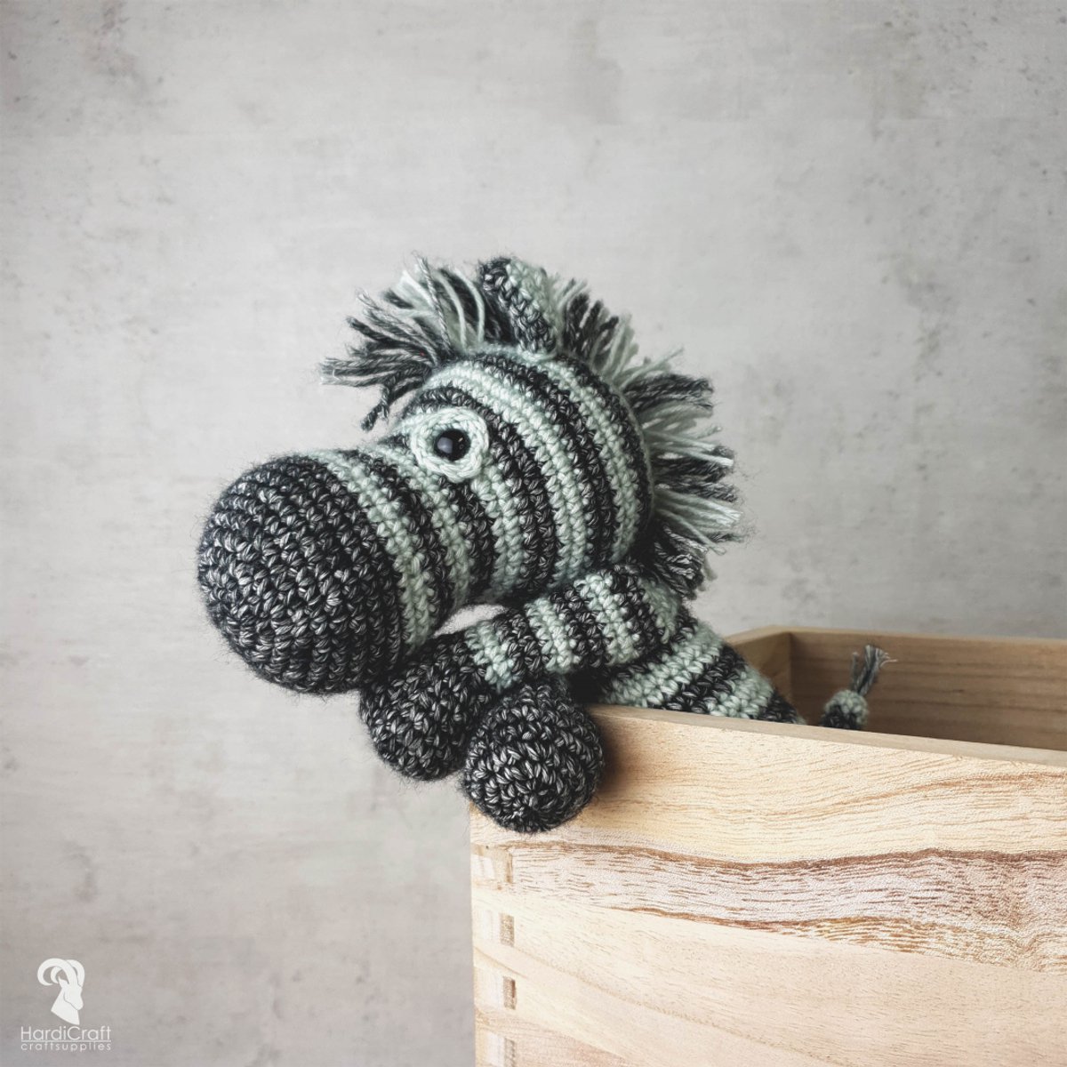 Dirk de Zebra haken (haakpakket) — afbeelding 4