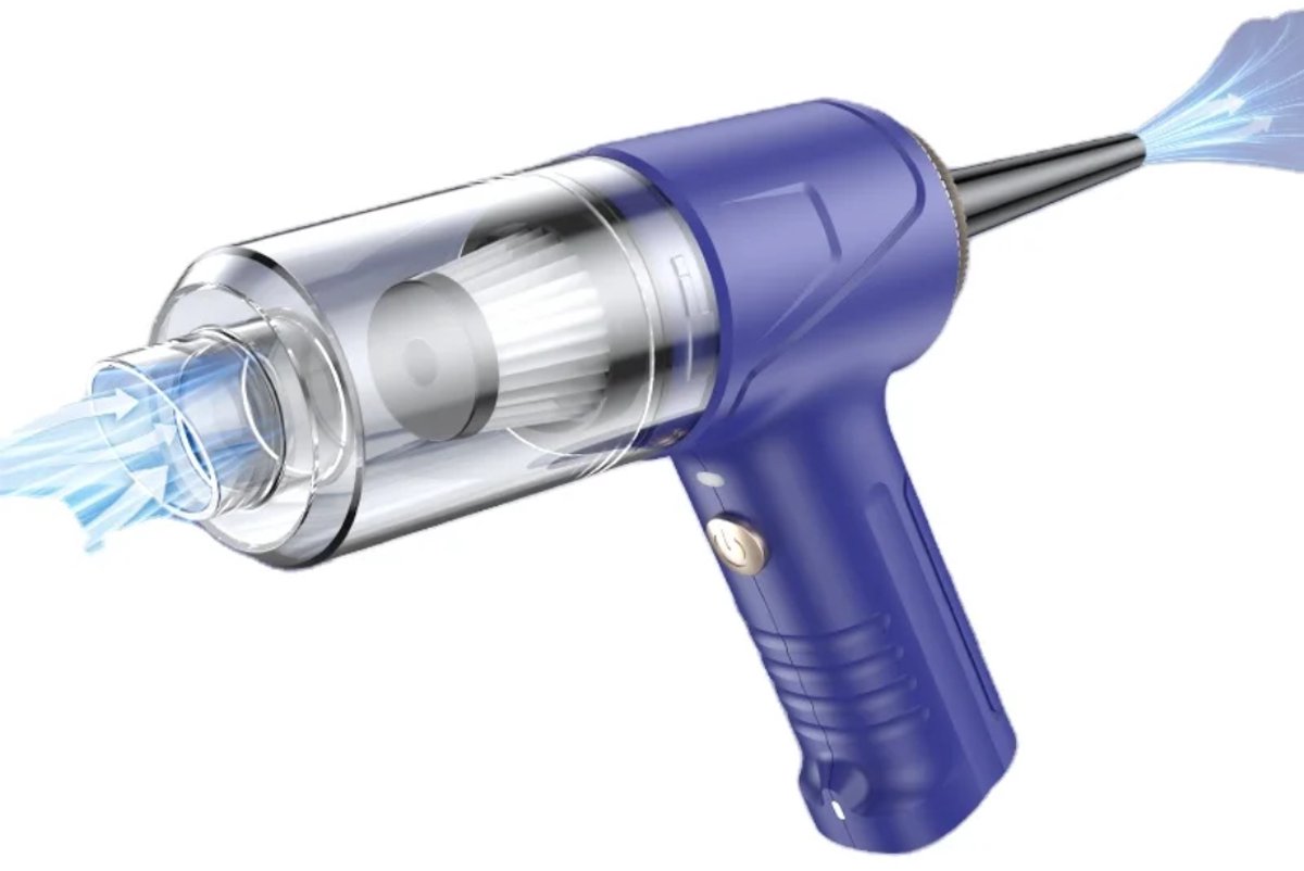 TurboClean Pro 4 in 1 Mini Stofzuiger en Blazer