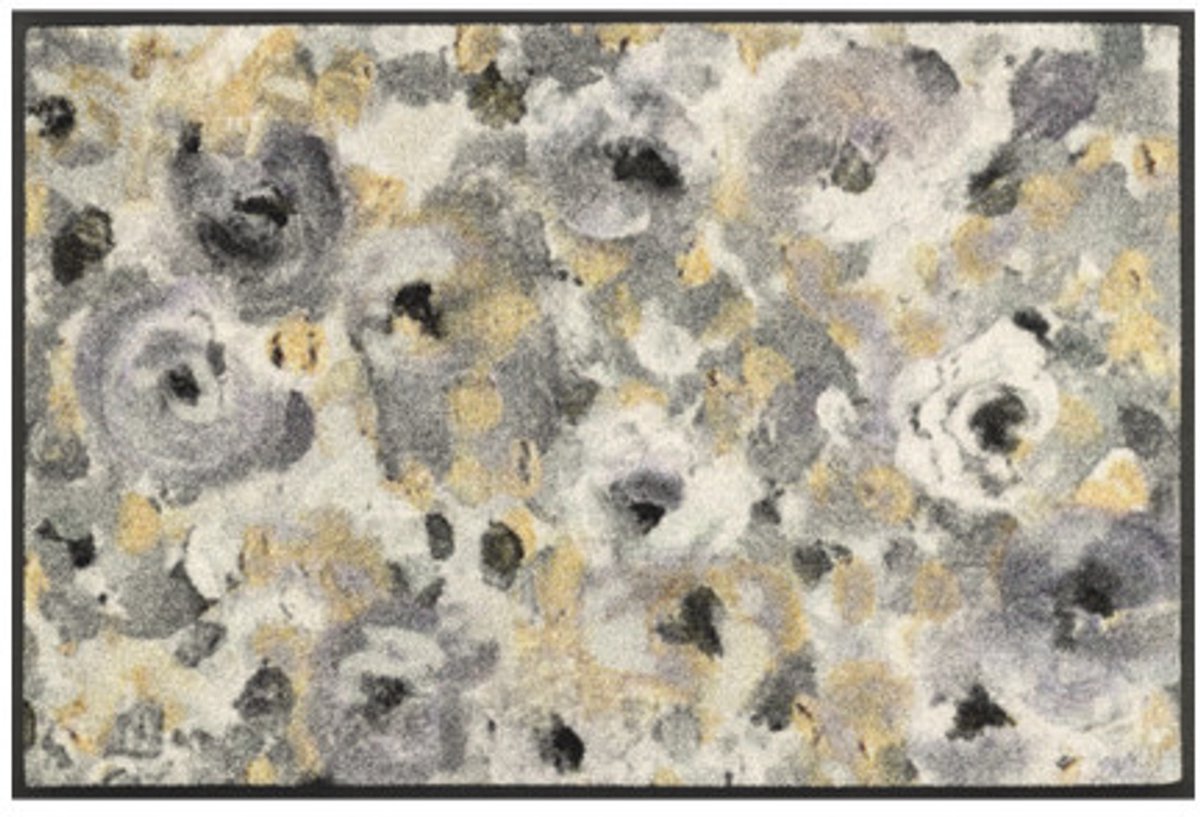 Kleen-Tex Wash+Dry Design Wasbare Deurmat - Light Blossom - 50 x 75 cm