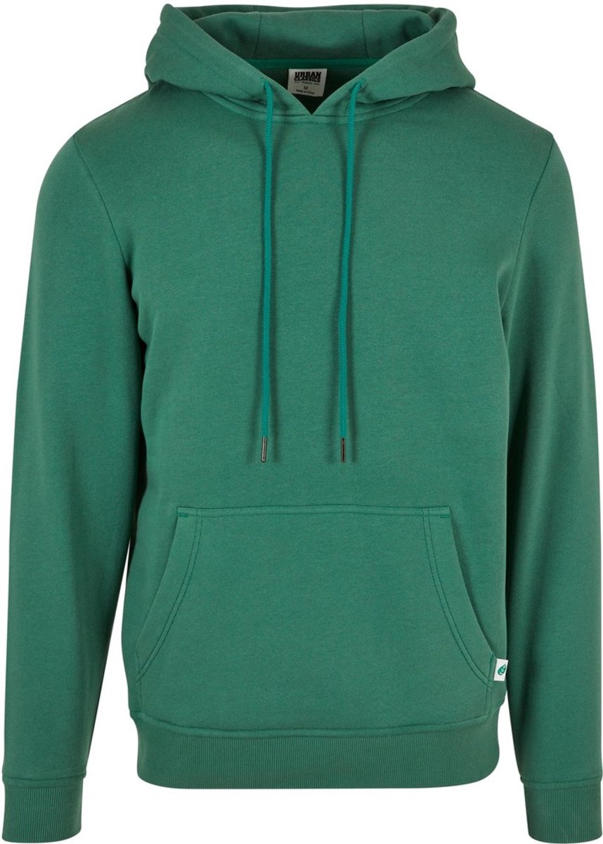 Urban Classics Organic Basic Hoodie/trui S Groen