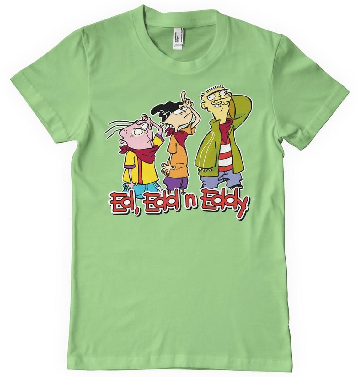 Cartoon Network Ed, Edd n Eddy T-Shirt WB-1-EEE001-DTF920 MintGreen-XL