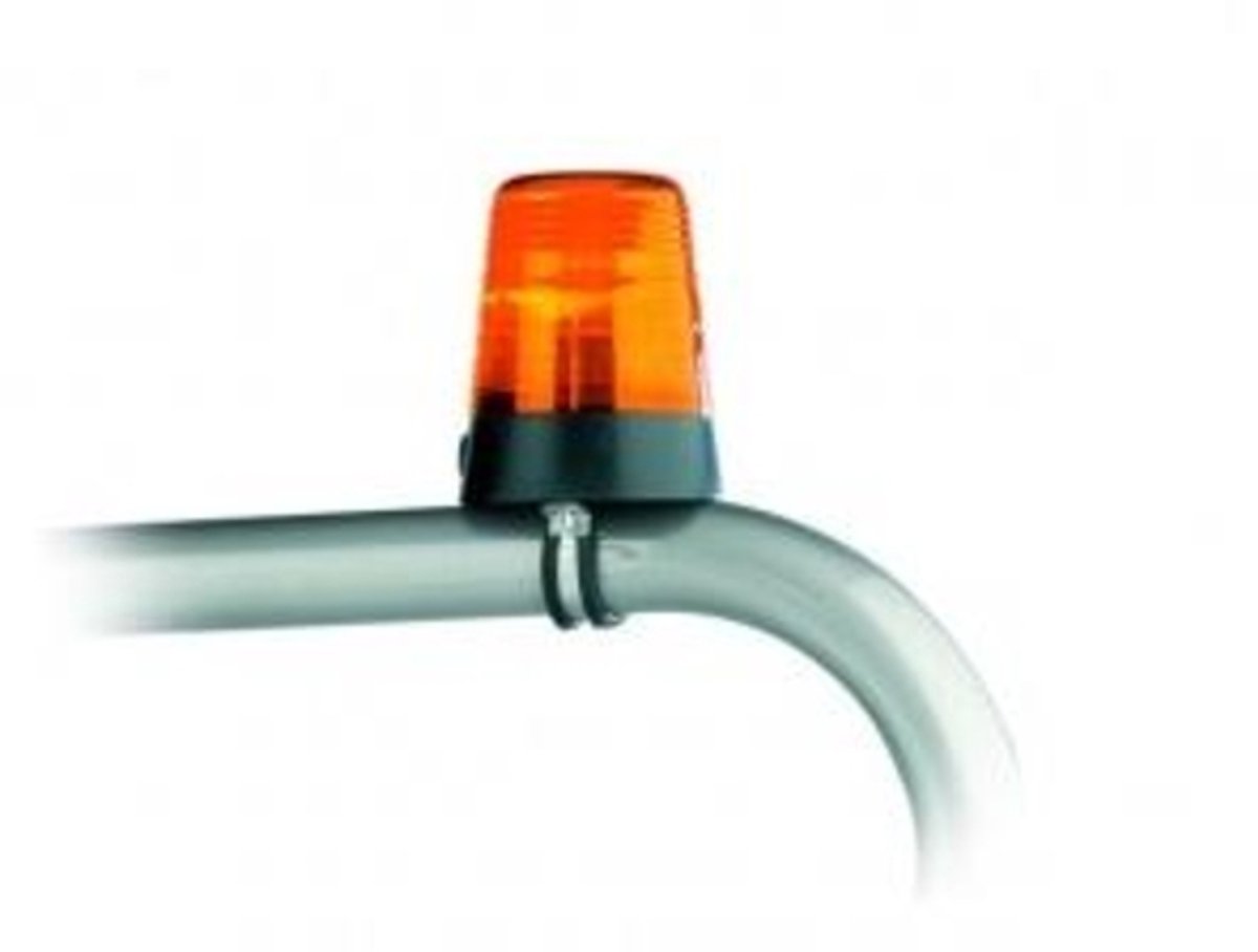 BERG Flashing light orange for roll-bar