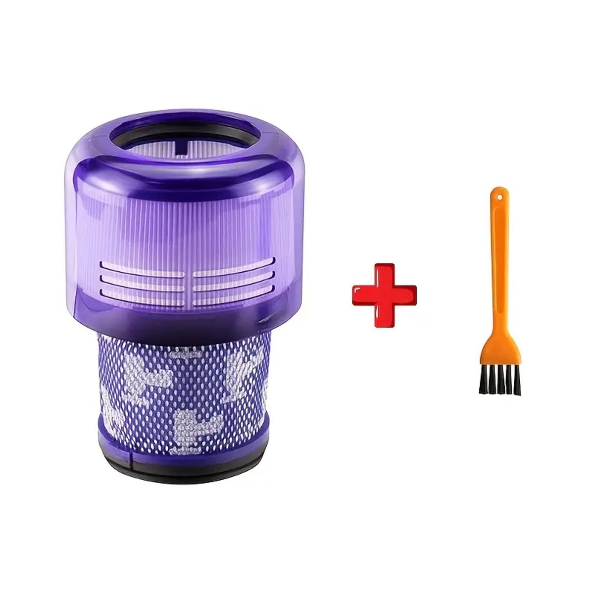 17 Parts – 1 HEPA Motorfilter 970013-02 – Geschikt voor Dyson V11 & V15 Steelstofzuigers – Compatibel met SV14, SV17, SV22 – Wasbaar Vervangend Filter – Voor Absolute, Pro, Total Clean, Torque Drive, Animal & Parquet