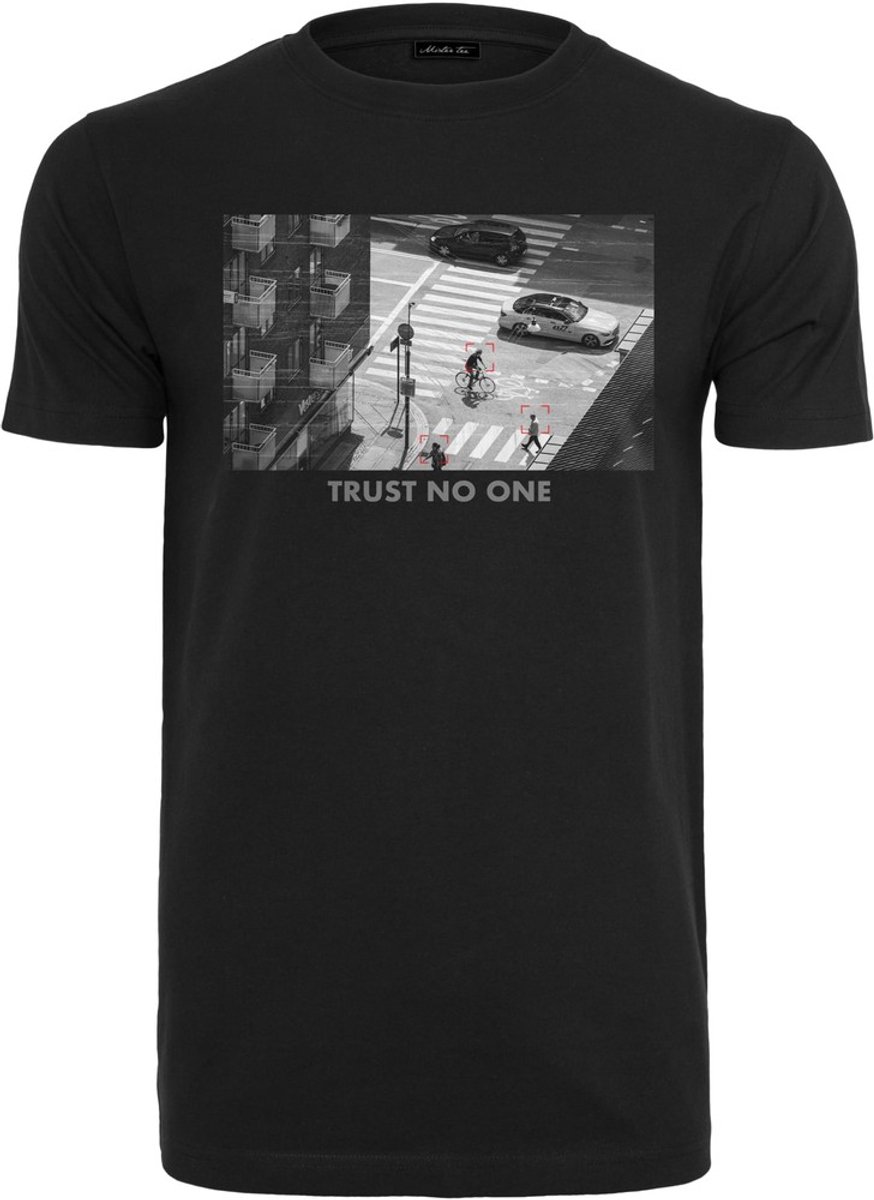 Mister Tee Trust no one Heren Tshirt XS Zwart