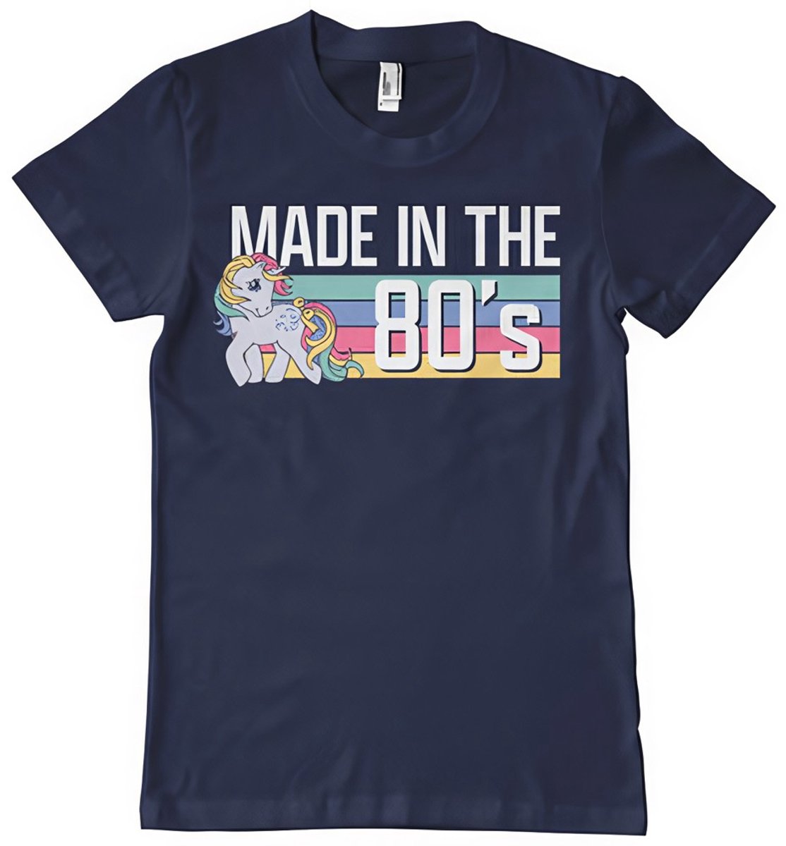 My Little Pony Made In The 80'S T-Shirt Navy-S