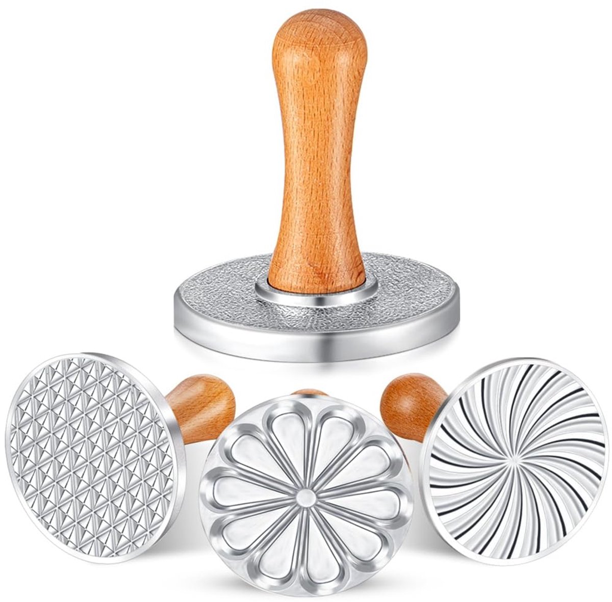 Koekjesstempels - veelzijdig en robuust - set van 3