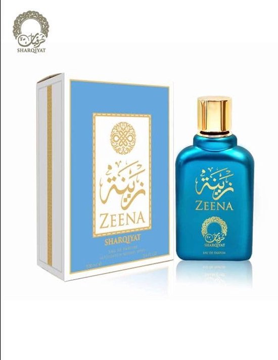 Sharqiyat Zeena Eau de Parfum 100 ml - Oriëntaalse bloemengeur voor dames en heren | Sensueel en luxueus met noten van roos, oudh, muskus en sandelhout