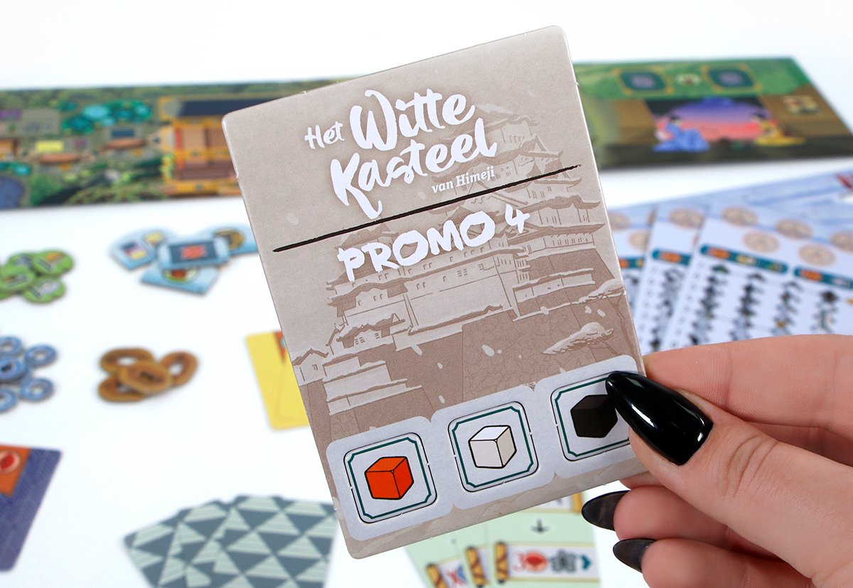 999 Games Het Witte Kasteel van Himeji: Matcha Uitbreiding Bordspel thumbnail 3